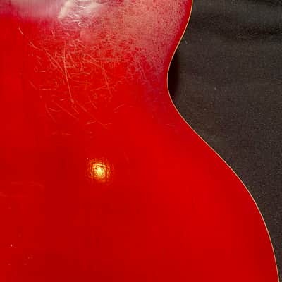 Epiphone Riviara 1971 - Red Burst image 6