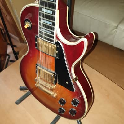 Gibson Les Paul Custom Cherry Sunburst Custom 1988 - Cherry Sunburst image 3
