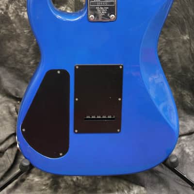 1989 Charvel Charvette Model 200/250 HSS Blue Electric Guitar image 4