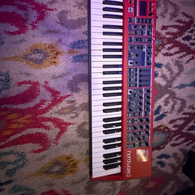 Nord Wave 2 61-Key 48-Voice Polyphonic Synthesizer 2013 - 2022 - Red image 2