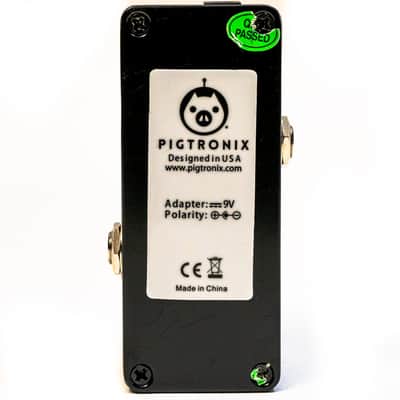 Pigtronix Philosopher's Tone Micro Turn Lead to Gold Guitar Effect Pedal image 4