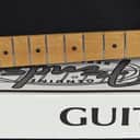 Fender Roasted Maple Flat Oval Stratocaster Strat Genuine Electric Guitar Neck