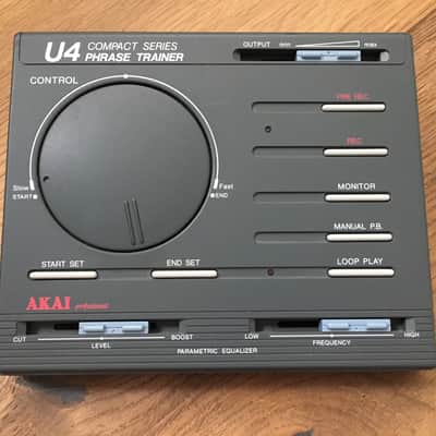 Akai U4 Compact Phrase Trainer Black Super Rare | Reverb