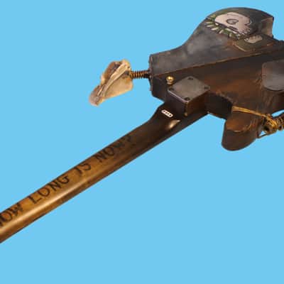 Devil & Sons Mad Axe Headless 2017 Hand Painted image 9