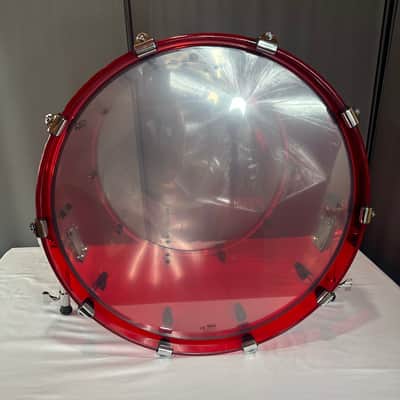 Red Seamless Acrylic 20"x16" - Bass Drum image 2