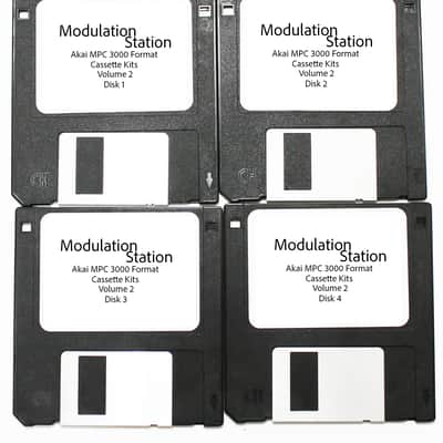 Akai MPC 3000 2000XL Format Floppy Disk Disks Sample Library Cassette Tape Drums Volume 2 image 2