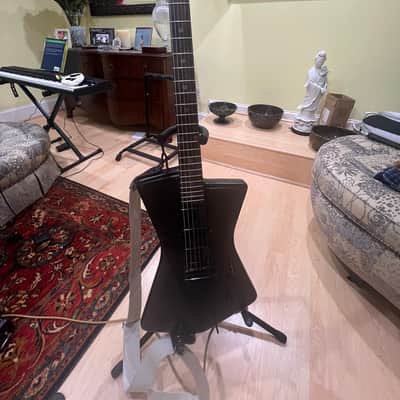 Sterling Sterling By Music Man. St. Vincent Electric Guitar 2020 - Black matte image 5