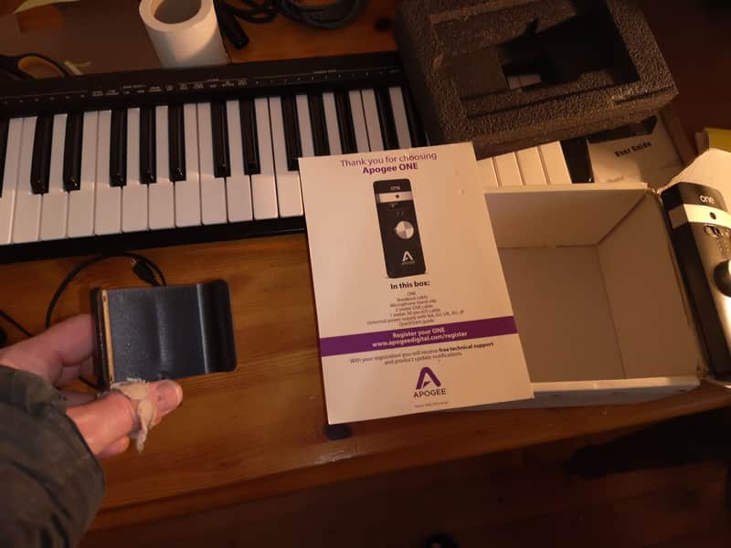 Apogee ONE 2x2 24-Bit 96kHz USB Audio Interface for iOS and Mac image 1