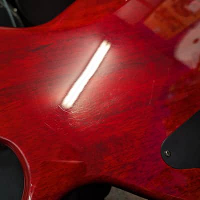 1996 Hamer Slammer Series Eclipse - Cherry With Hard Case image 18