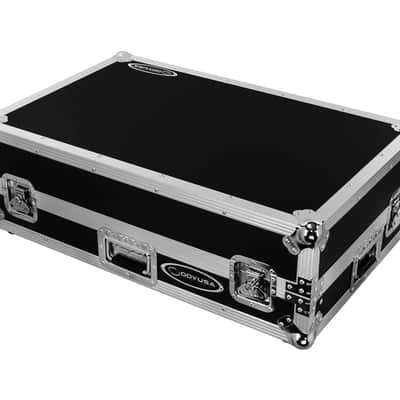 Odyssey FZGSRANEONEW1 Rane One Flight Case with 1U Rack Space and Glide Platform image 3