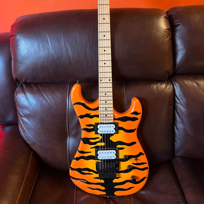 2010s Kramer Pacer Satchel Tiger Motiff