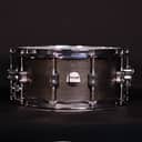 PDP Concept Series Black Wax Maple Snare, 6.5x14, Satin Black w/Chrome Hardware