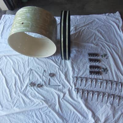 Ludwig Lot 1. (10) Vintage Ludwig super classic bass drum lugs w/screws 1960s mint! image 12