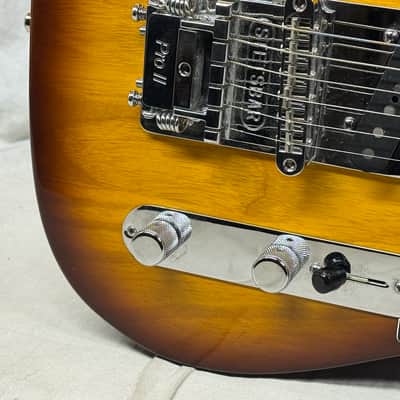 Fender 2016 Limited Special Edition American Standard Telecaster Figured Neck Guitar with Case 2015 - Cognac Burst / Rosewood fingerboard image 5
