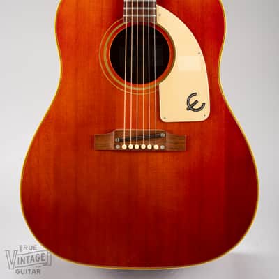 1968 Epiphone FT-79 Texan Cherry Red with Video image 4