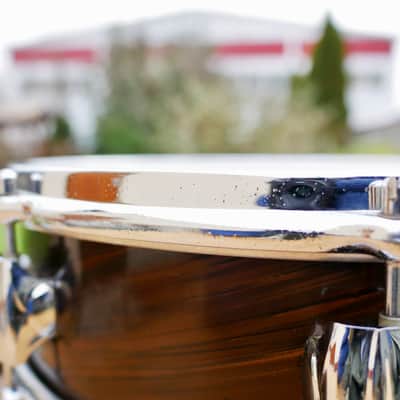 Premier Royal Ace 14" x 4" 3-ply Mahogany Mahogany Duroplastic Vintage RINGO image 16