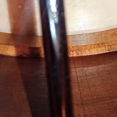 MAHOGANY 24" BASS DRUM-C VIDEO (3/16" THICK W/ RINGS) 1887 BADGE-BUYER PAYS SHIPPING! image 9