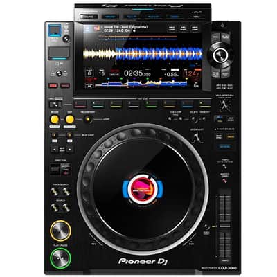 Pioneer DJ CDJ-3000 Professional DJ Multi Player, Black image 6