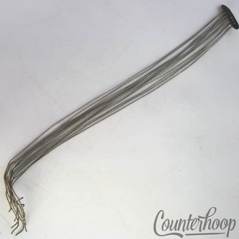 *Gretsch 14"12-Strands Snare Drum Coiled Metal/Cloth 17"Wires+Leather Butt Plate image 1