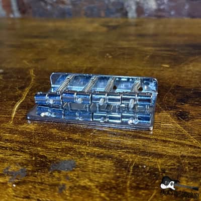 Economy Bass guitar Bridge *USED* (2000s - Chrome) image 3