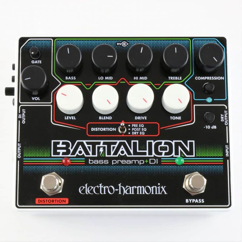 ELECTRO HARMONIX BATTALION BASS PREAMP image 1