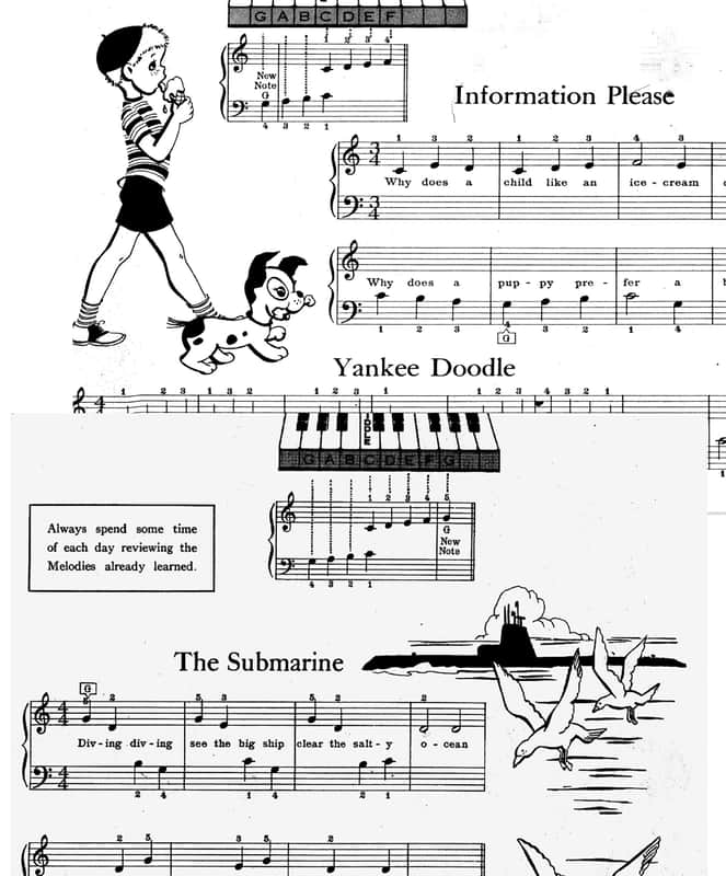 Supplementary Piano Course with Melody All The Way 1949 Edition image 1