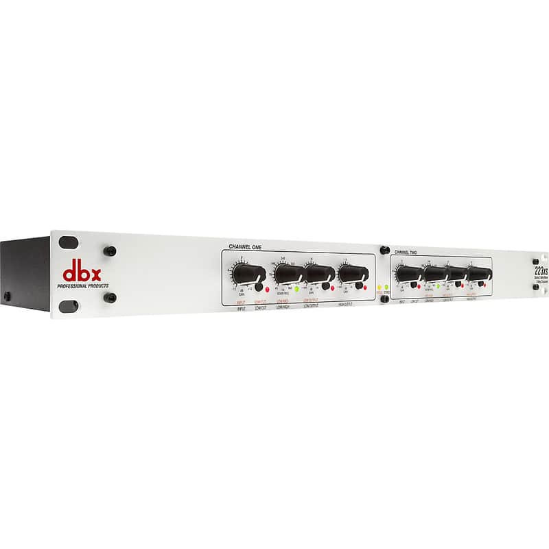dbx 223xs Stereo 2-Way/Mono 3-Way Crossover Regular image 1