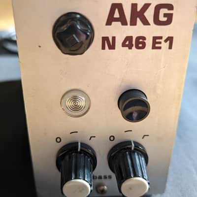 Vintage 1970's AKG N 46 E1 Phantom Power Supply Made in Austria image 1