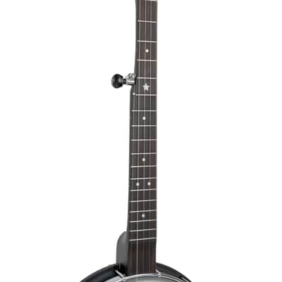 Gold Tone AC-12A Nato Neck A-Scale Acoustic Composite 5-String Openback Banjo with Gig Bag image 8