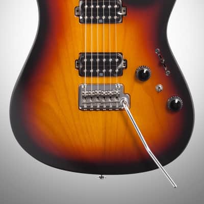 Ibanez Prestige AZ2402 Electric Guitar (with Case), Tri Fade Burst image 2