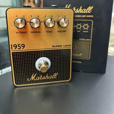 Marshall 1959 Super Lead Pedal 2025 - Black and Gold | Reverb