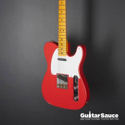 Fender Custom Shop Telecaster 52 Journeyman Modern Aged 2023 - Fiesta Red (Cod.1717UG) image 5