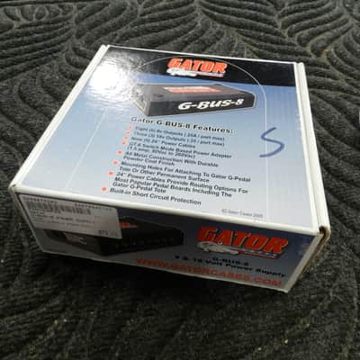 Gator G-BUS-8-US Pedal Board Power Supply 2010s - Black image 1