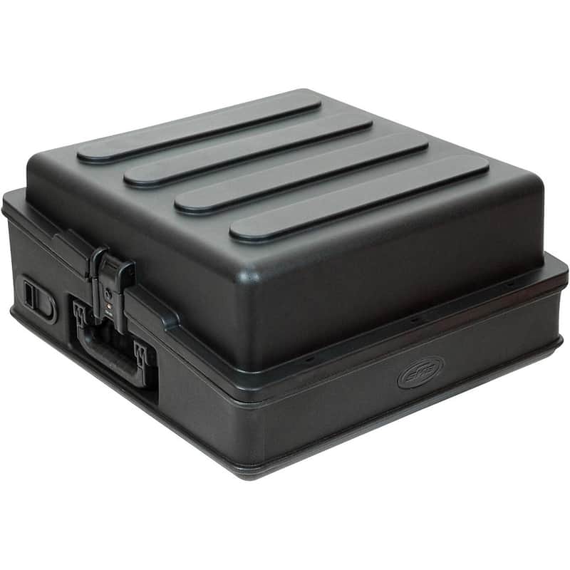 SKB 10U Slant Mixer Case with Hardshell Top Regular image 1