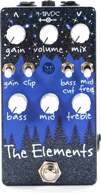 Dr. Scientist The Elements Overdrive/Distortion Effects Pedal, Wilderness Graphic image 1