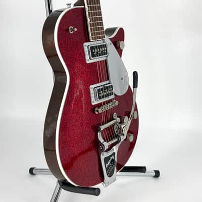 2020 Gretsch G6129T Players Edition Jet - Red Sparkle image 6