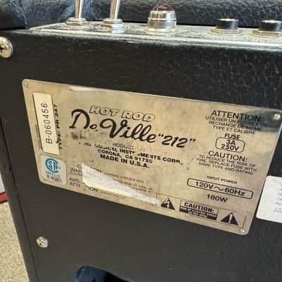 Fender Hot Rod DeVille 3-Channel 60-Watt 212 2x12" Tube Guitar Combo Amplifier - Local Pickup Only Bild 4