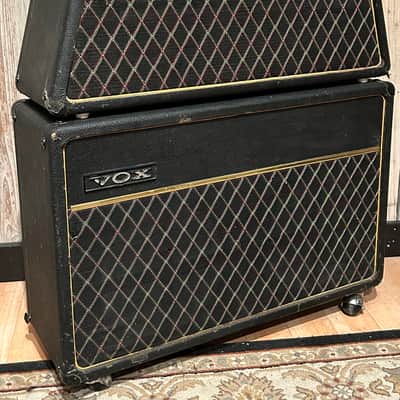 1968 Vox V1083 Berkeley III Super Reverb 2-Channel 35-Watt 2x10" Piggyback Guitar Amp, Serviced and Sounding Great! image 2