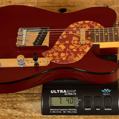 Fender Limited Edition Raphael Saadiq Telecaster - Rosewood - Dark Metallic Red image 10