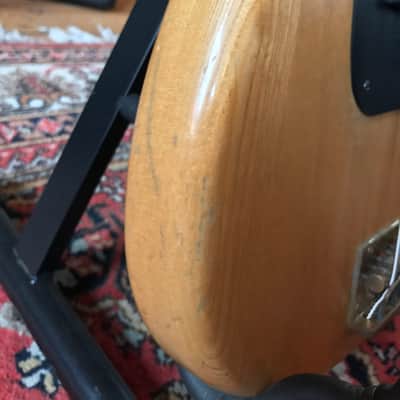 Ibanez Blazer Bass Series Fretless 1982 Natural image 6