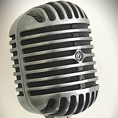 Rare 1940's Bogen "Fatboy" Model U10X Dynamic Microphone, 100% original, working image 3