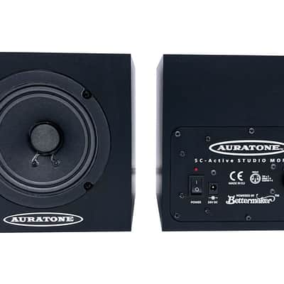 Auratone 5C Active 50-Watt 4.5" Super Sound Cube Studio Monitor - Pair, Black image 6