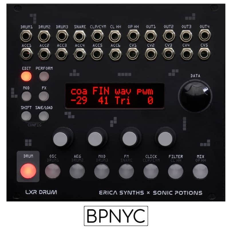 Erica Synths LXR Drum Module image 1