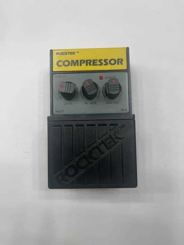 Rocktek COR-01 Compressor Sustainer Vintage Guitar Effect Pedal image 1