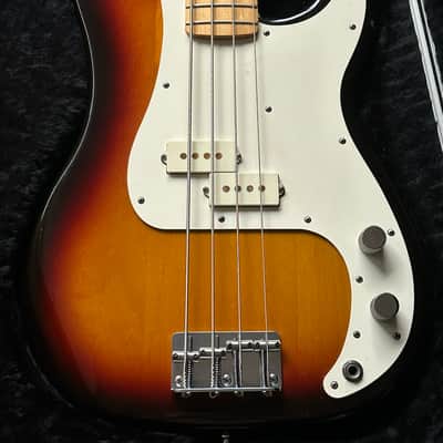 1983 Fender USA Precision Bass Sunburst with Papers & Case image 1