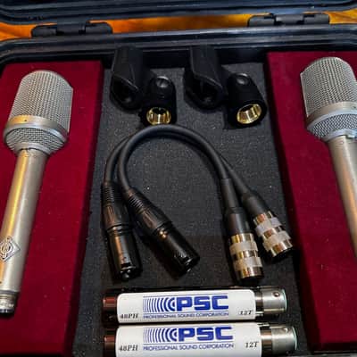 Neumann KM76 Microphone Pair - Sound Amazing - Multi-Pattern KM84 - Amazing!!! image 1