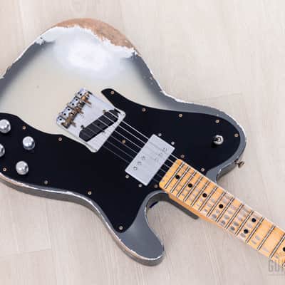 2025 Fender Custom Shop Limited Edition ‘67 Telecaster Custom Super Heavy Relic Inca Silverburst w/ Case, CoA image 8