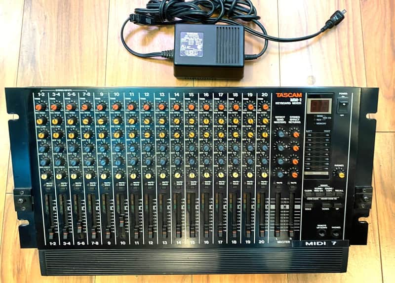 TASCAM MM-1 Keyboard Mixer 1990s - Brown
