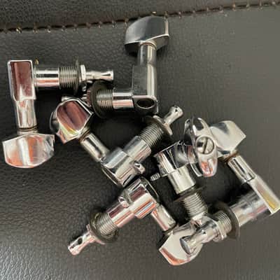 Schaller 6 In Line 1970's Tuners Made In West Germany image 11