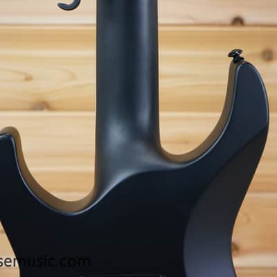 ESP LTD M-1007 Baritone - Charcoal Burst Satin image 8